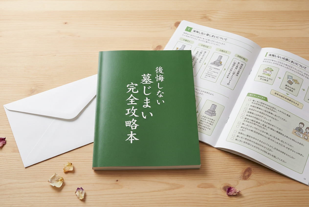 後悔しない墓じまい完全攻略本の資料セット