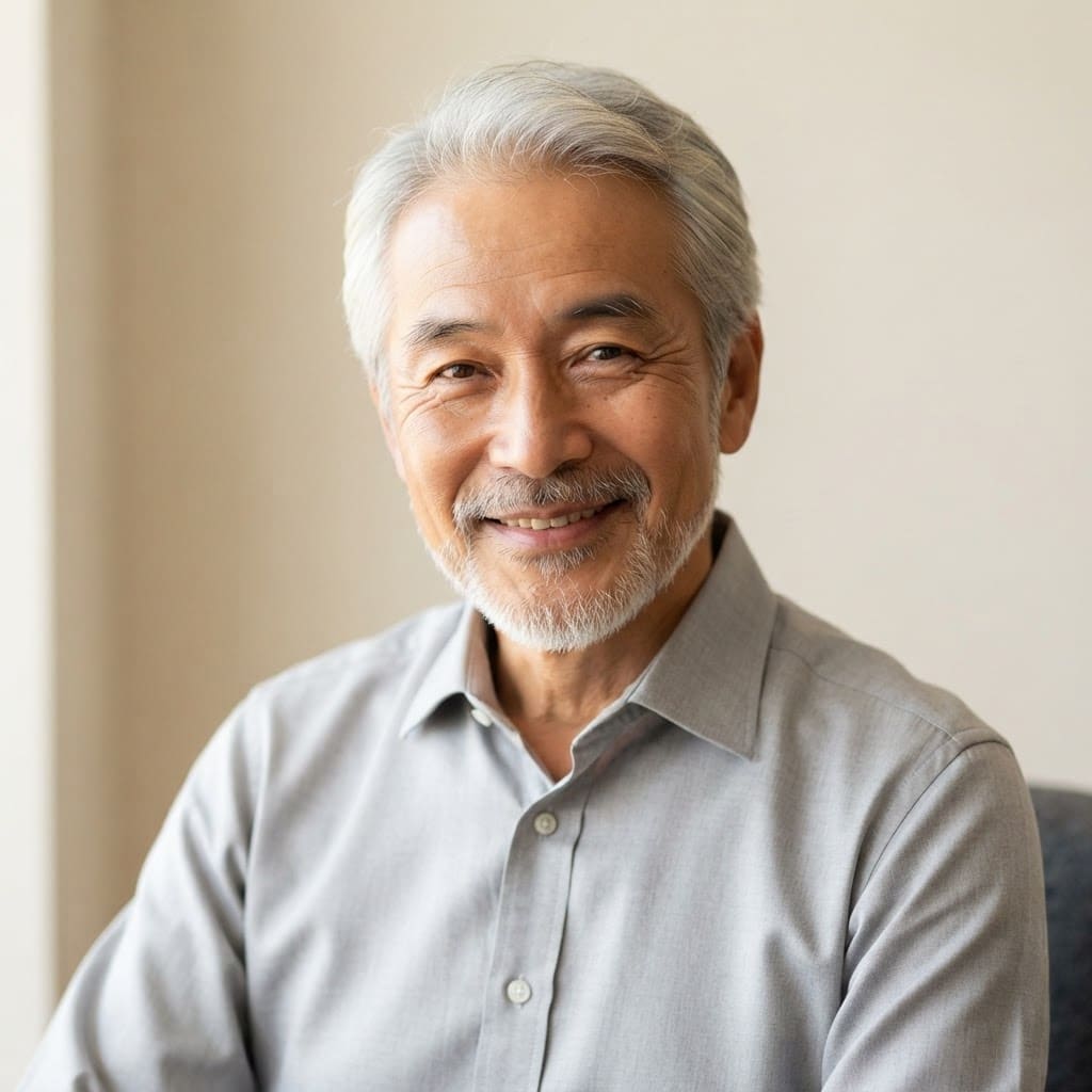 70代男性（お墓：長野県上田市） ご利用者イメージ